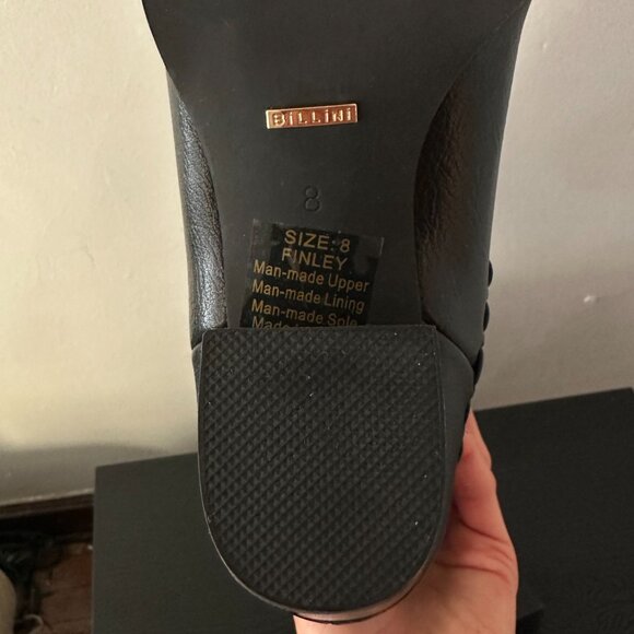 Billini FINLEY Tall Black Western Boots – Size 8 - Picture 5 of 6